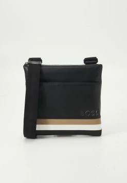 BOSS BYRON ZIP ENVELOP UNISEX - Across Body Bag - Black -BOSS Sales Store 4ef1bd27a02f4dc68996cad68b79d4a0