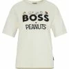 BOSS ENAHITA - Print T-shirt - Natural Eighteen -BOSS Sales Store 4f47b56e6edd4deebd32860fb82ca431