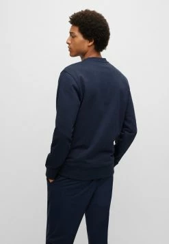 BOSS STADLER - Sweatshirt - Dark Blue -BOSS Sales Store 4f91187a7432496a8df523289f290b25