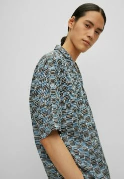 BOSS LARS - Shirt - Dark Blue Four -BOSS Sales Store 4ffe60bde33d4acda10263bb3604b8db