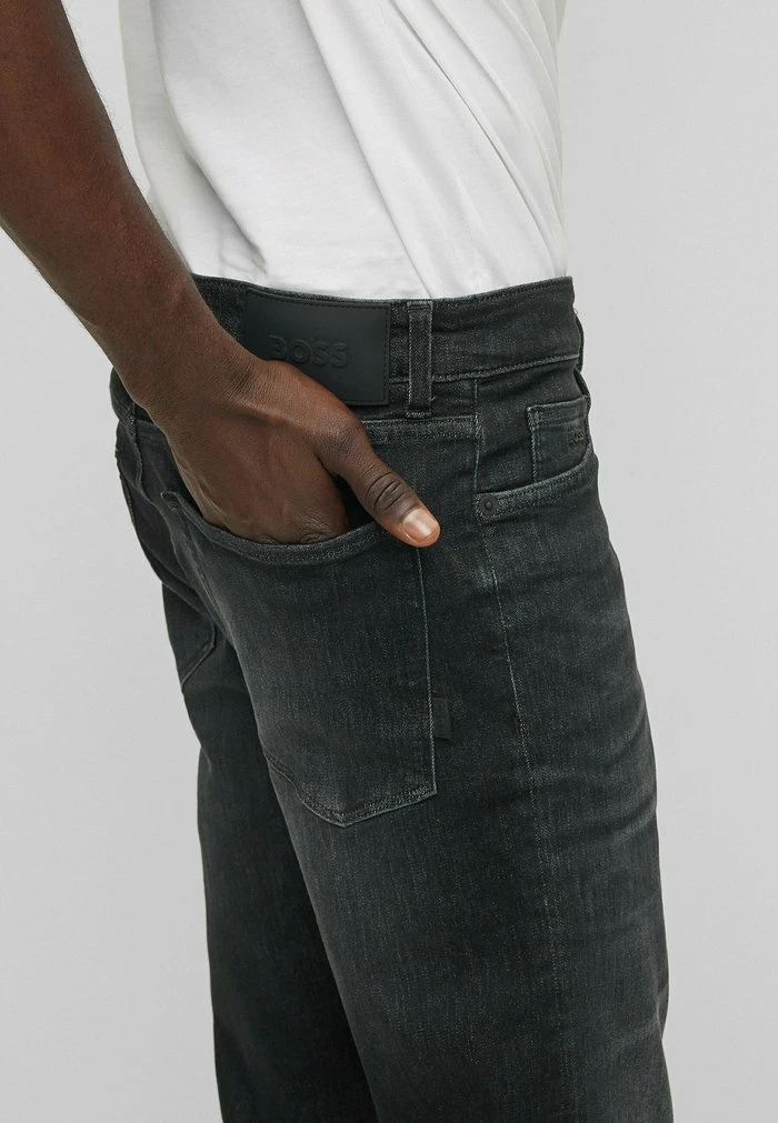 BOSS MAINE - Straight Leg Jeans - Charcoal Nine 6 BOSS MAINE - Straight Leg Jeans - Charcoal Nine - Image 4