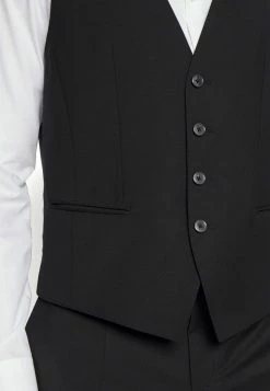 BOSS HUGE - Suit Waistcoat - Black -BOSS Sales Store 5109049def1b41968258578b452ed9e9
