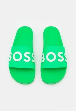 BOSS BAY IT SLID UNISEX - Pool Slides - Open Green -BOSS Sales Store 517a8b984e604729af636c06025c1f53