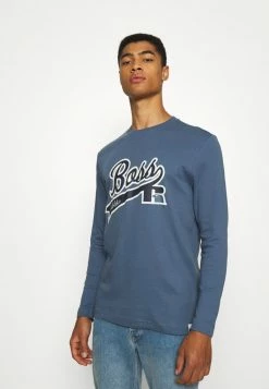 BOSS X RUSSELL ATHLETIC - Long Sleeved Top - Bright Blue