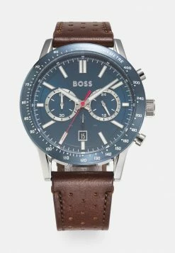 BOSS ALLURE - Watch - Brown/silver-coloured/blue