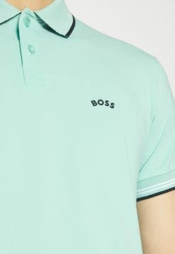 BOSS PAUL CURVED - Polo Shirt - Light/pastel Green -BOSS Sales Store 5228dcee2b3a428f90ad11a71760f1b8