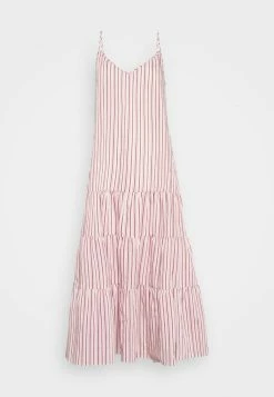 BOSS DATECARA - Day Dress - Bordeaux/white