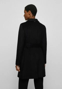 BOSS CINESI - Classic Coat - Black -BOSS Sales Store 529df2201c454cfd9a36172a0bd49b43