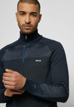 BOSS ZANDI - Jumper - Dark Blue Two -BOSS Sales Store 52ad4d9f88524c028ef06232578e0317