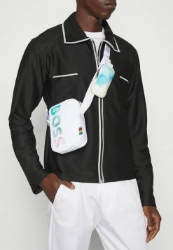 BOSS PRIDE CROSSBODY UNISEX - Across Body Bag - White