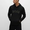 BOSS SOODY - Hoodie - Black -BOSS Sales Store 548e6ea27f1843a4a21f4823f411fa66