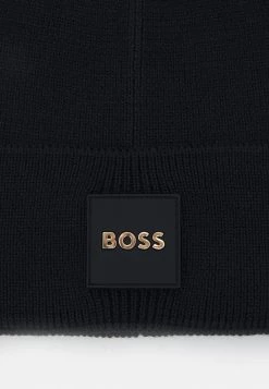 BOSS FURIO UNISEX - Beanie - Black -BOSS Sales Store 54dd7fce494d49eab61f33c72cf7d89b