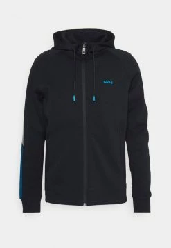 BOSS SAGGY - Zip-up Sweatshirt - Dark Blue -BOSS Sales Store 5519fbc63714461894dcb3aa9d927653