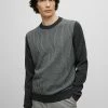 BOSS NETTUNO - Jumper - Open Grey One