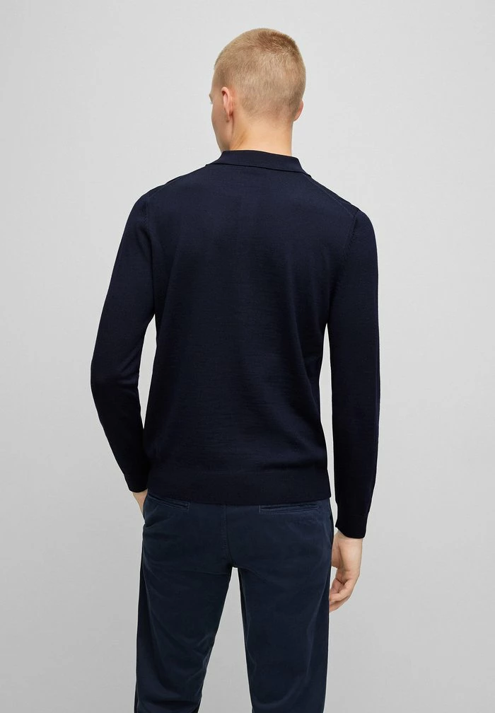 BOSS BONO - Polo Shirt - Dark Blue 5 BOSS BONO - Polo Shirt - Dark Blue - Image 3