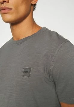 BOSS Basic T-shirt - Dark Grey -BOSS Sales Store 5596548009b64270b1e24a67d1f55dfe