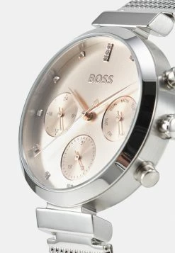 BOSS FLAWLESS - Chronograph Watch - Silver-coloured -BOSS Sales Store 5599f436967740289c4e4f9c09f27c35