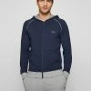 BOSS Zip-up Sweatshirt - Dark Blue -BOSS Sales Store 55e8394c177c4e8b958a4c3ccfd6a36d
