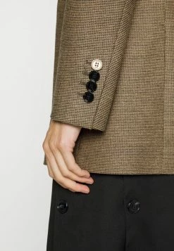 BOSS JERICONA - Short Coat - Brown/black -BOSS Sales Store 56173af906ae407fb8d7ae4791d0de05