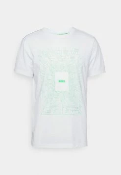 BOSS TEE - Print T-shirt - White -BOSS Sales Store 5646af8cee304a4d9fc10925c38cb9eb