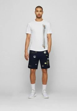 BOSS Print T-shirt - White -BOSS Sales Store 565de87dae5c41e8930408352ee2c137