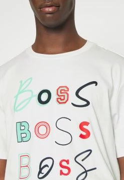 BOSS TEE LOGO FUN - Print T-shirt - White -BOSS Sales Store 5690e79a45c64f03b9188b80c051f5d4