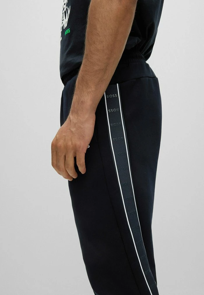 BOSS HADIKO - Tracksuit Bottoms - Dark Blue Two 6 BOSS HADIKO - Tracksuit Bottoms - Dark Blue Two - Image 4