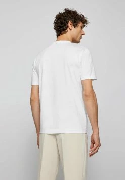 BOSS THOMPSON - Basic T-shirt - White -BOSS Sales Store 571b71c9a2904f689d5de22fb0286361