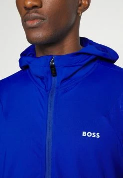 BOSS SICON ACTIVE - Zip-up Sweatshirt - Medium Blue -BOSS Sales Store 5734621892fb41bdab777f06fba9d527