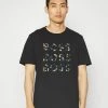 BOSS TEE LOGO FUN - Print T-shirt - Black -BOSS Sales Store 57b727a61542486199a77e3bc536f20c