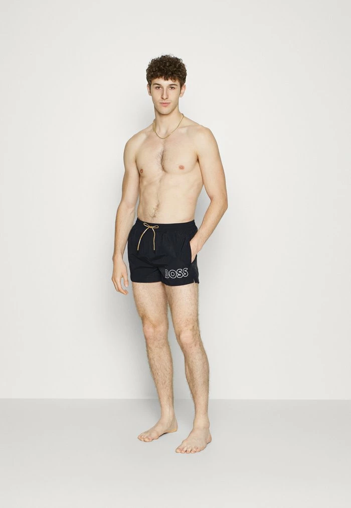 BOSS MOONEYE - Swimming Shorts - Black 4 BOSS MOONEYE - Swimming Shorts - Black - Image 2