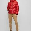 BOSS Down Jacket - Bright Red -BOSS Sales Store 59337efb26a4494182523cf562538364