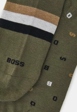 BOSS LETTERS 2 PACK - Socks - Open Green -BOSS Sales Store 59e5628ebccd4639847ca39d2f32e382