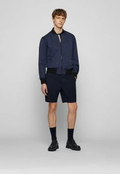 BOSS CLIFFORD - Bomber Jacket - Dark Blue -BOSS Sales Store 5abf1c4b4c3040b1bfbca4aa332bb3dd