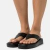 BOSS SCARLET THONG - T-bar Sandals - Black