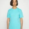 BOSS THOMPSON - Basic T-shirt - Open Blue -BOSS Sales Store 5b0a0d7f505c4411b3deeed37cbb9de8