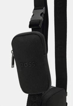 BOSS CATCH CROSSBODY UNISEX SET - Across Body Bag - Black -BOSS Sales Store 5b5fbd26d07543ce8959e2573606f74f