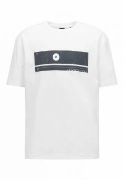 BOSS Print T-shirt - White -BOSS Sales Store 5b611451515c4d8a85af8221635b730e