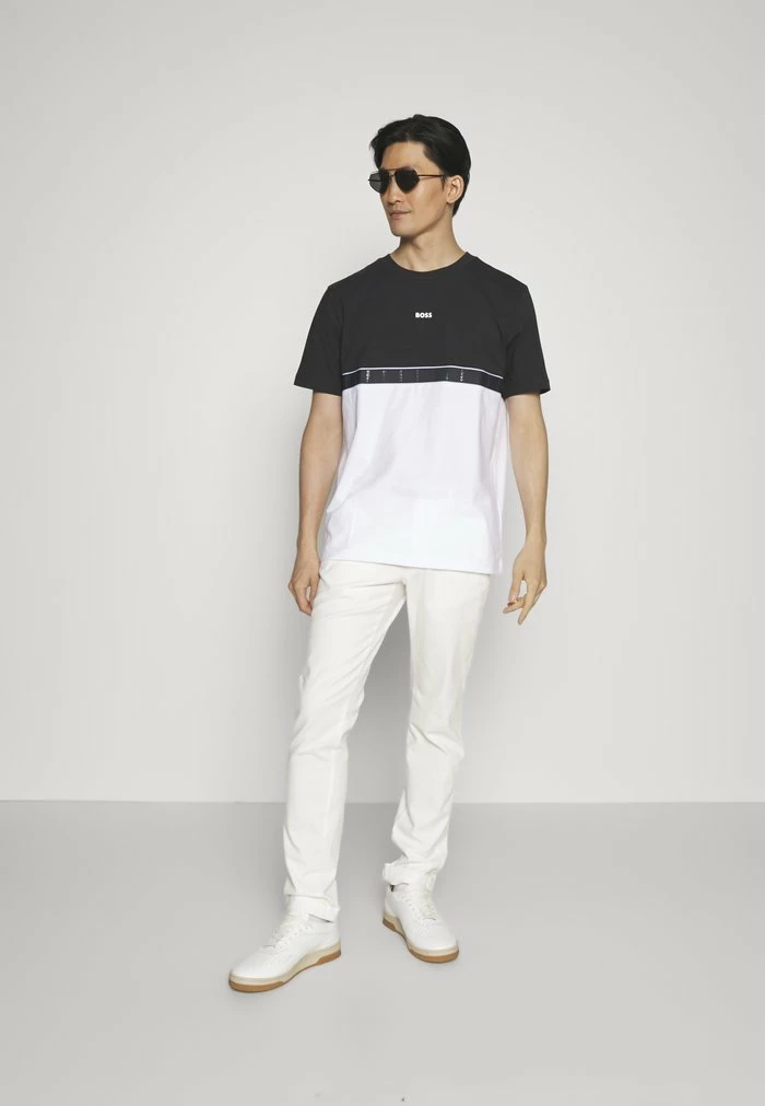 BOSS TEE TAPE - Print T-shirt - Dark Blue 4 BOSS TEE TAPE - Print T-shirt - Dark Blue - Image 2