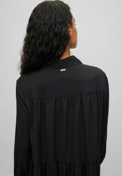 BOSS Day Dress - Black One -BOSS Sales Store 5c3e647834d945f4924bee68e6d138f8
