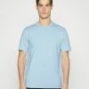BOSS THOMPSON - Basic T-shirt - Light Blue Three 1 BOSS THOMPSON - Basic T-shirt - Light Blue Three -BOSS Sales Store 5c74681e6aac4db3bc4c426199f8d505