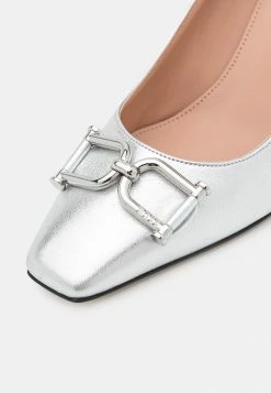 BOSS CHARLOTTE - Classic Heels - Silver -BOSS Sales Store 5c879feb17ee442ebd7864eb4110eb05