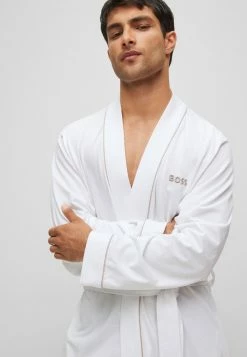 BOSS Dressing Gown - White -BOSS Sales Store 5cc9a913cb1940cdb3ee81b60a29553f