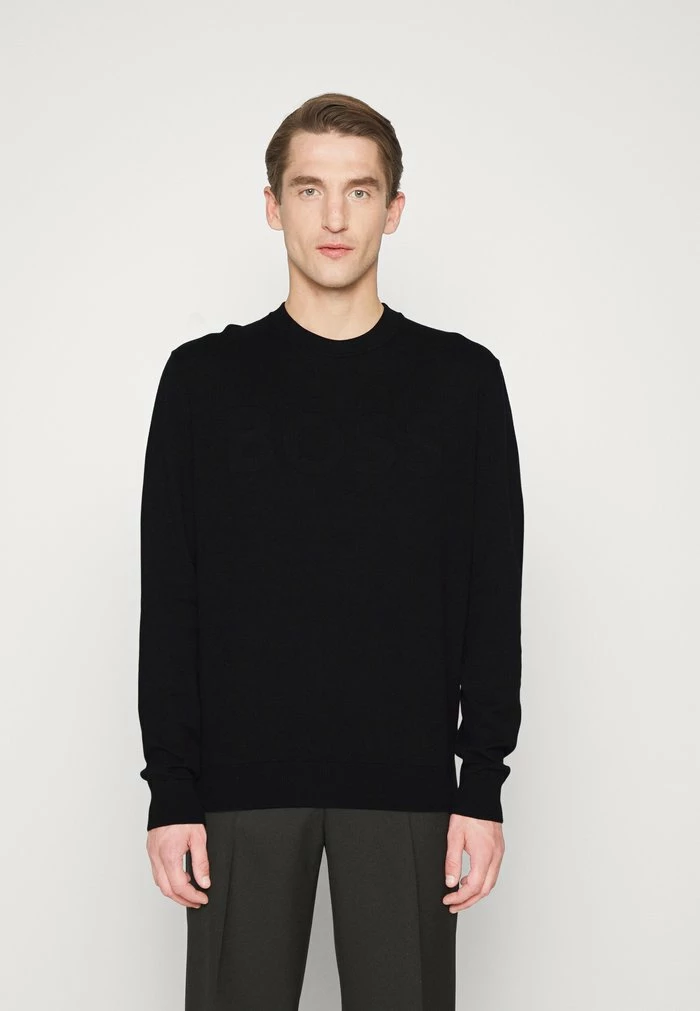 BOSS LAMADEO - Jumper - Black 3 BOSS LAMADEO - Jumper - Black