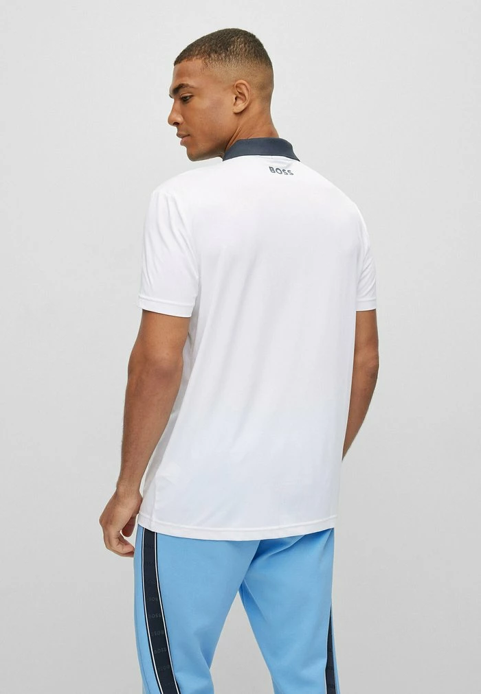 BOSS PADDYTECH - Polo Shirt - White 5 BOSS PADDYTECH - Polo Shirt - White - Image 3