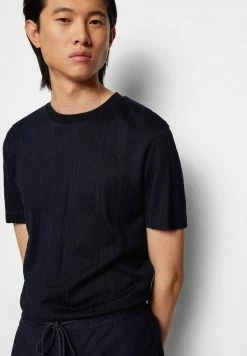 BOSS T-TRIBEL - Print T-shirt - Dark Blue -BOSS Sales Store 5d5e72c117f14de8afc520b312731668