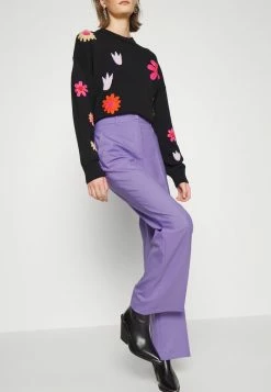 BOSS TIREKA - Trousers - Bright Purple -BOSS Sales Store 5d9c40bb047d4b5e9bae4d9937bb070c