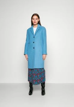 BOSS CALETO - Classic Coat - Open Blue