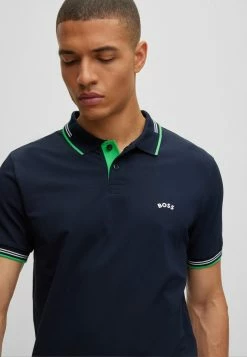 BOSS PAUL CURVED - Polo Shirt - Dark Blue Six 10 BOSS PAUL CURVED - Polo Shirt - Dark Blue Six -BOSS Sales Store 5dc04c9759094921942ac50fcfd4671b