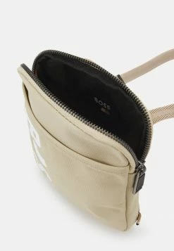 BOSS CATCH PHONE POUCH UNISEX - Across Body Bag - Light Beige -BOSS Sales Store 5e26f0fc04cb43199a78b71dd3eb7829